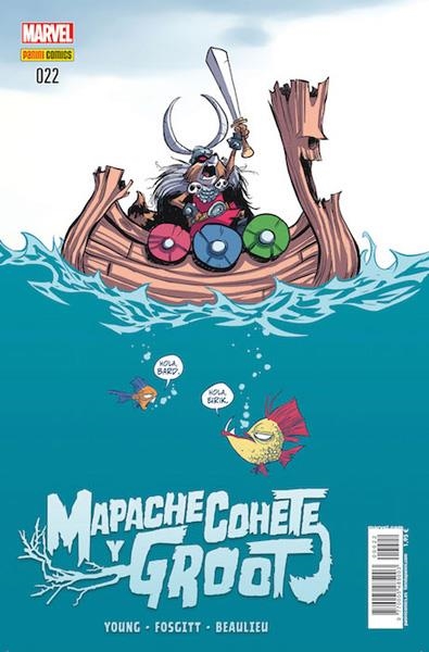 MAPACHE COHETE # 22 MAPACHE COHETE Y GROOT 5 | 977000548500300022 | JEFF LOVENESS - JAY FOSQUIT