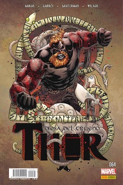 THOR VOL 5 # 064 DIOSA DEL TRUENO | 977000544400000064 | JASON AARON - RAFAEL GARRES | Universal Cómics