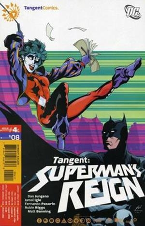 USA TANGENT SUPERMAN ' S REIGN VOL 1 # 04 | 76194126613800411 | DAN JURGENS - JAMAL IGLE | Universal Cómics