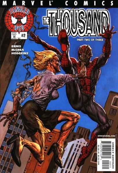 USA SPIDER-MAN ' S TANGLED WEB # 02 | 75960605106900211 | GARTH ENNIS - JOHN McCREA