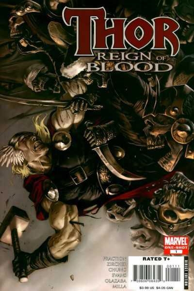 USA THOR REIGN OF BLOOD | 75960606435900111 | MATT FRACTION - PATRICK ZIRCHER | Universal Cómics