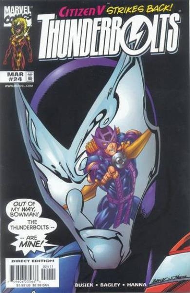 USA THUNDERBOLTS # 024 | 75960603566302411 | KURT BUSIEK - MARK BAGLEY - SCOTT HANNA | Universal Cómics