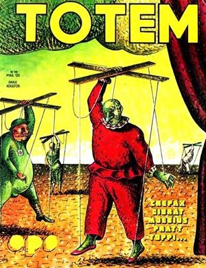 TOTEM NUEVA FRONTERA # 19 | 977021239000800019 | DOMINIQUE HE - SERGE LE TENDRE - OPS - GUIDO CREPAX - MOEBIUS - TOPPI - SERGIO MACEDO - HUGO PRATT | Universal Cómics