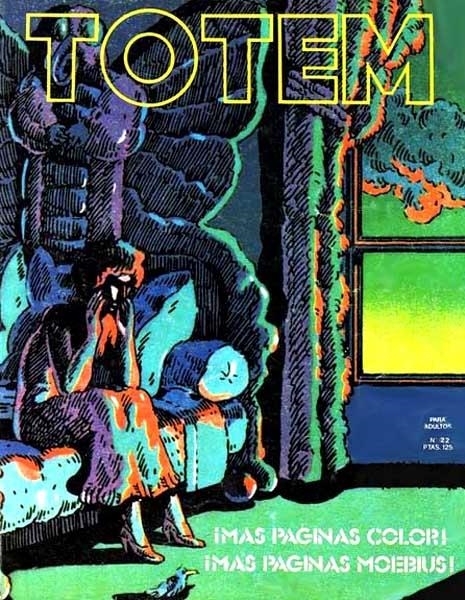 TOTEM NUEVA FRONTERA # 22 | 977021239000800022 | JOSE MUÑOZ - CARLOS SAMPAYO - GUIDO CREPAX - MOEBIUS - LAUZIER - TOPPI - MEZIERES - SOKAL | Universal Cómics