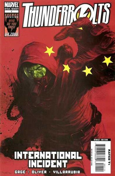 USA THUNDERBOLTS INTERNATIONAL INCIDENT # 01 | 75960606339000111 | CHRISTOS N. CAGE - BEN OLIVER - JOSE VILLARRUBIA