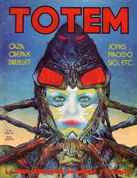 TOTEM NUEVA FRONTERA # 26 | 977021239000800026 | JOSE MUÑOZ - JOAN AROCAS - CARLOS MARCO - CARLOS SAMPAYO - JEFF JONES - GUIDO CREPAX - ENRIC SIO - C