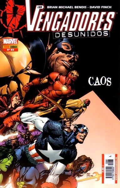 VENGADORES VOL III # 83 DESUNIDOS | 977000530800500083 | BRIAN MICHAEL BENDIS - DAVID FINCH