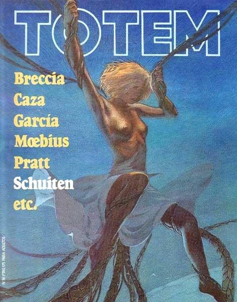 TOTEM NUEVA FRONTERA # 36 | 977021239000800036 | LUIS GARCIA - HUGO PRATT - CAZA - MOEBIUS - ALBERTO BRECCIA | Universal Cómics