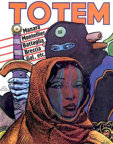 TOTEM NUEVA FRONTERA # 41 | 977021239000800041 | MILO MANARA - ALBERTO BRECCIA - CHANTAL MONTELLIER - D. BATTAGLIA - JEAN-CLAUDE GAL