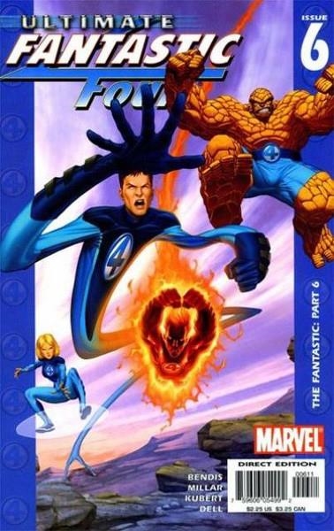 USA ULTIMATE FANTASTIC FOUR # 06 | 75960605499200611 | BRIAN MICHAEL BENDIS - MARK MILLAR - ADAM KUBERT | Universal Cómics