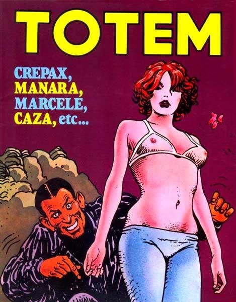 TOTEM NUEVA FRONTERA # 43 | 977021239000800043 | MILO MANARA - CAZA - GUIDO CREPAX - JEAN CLAUDE PERTUZE | Universal Cómics