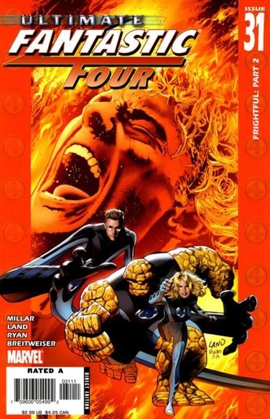 USA ULTIMATE FANTASTIC FOUR # 31 | 75960605499203111 | MARK MILLAR - GREG LAND | Universal Cómics