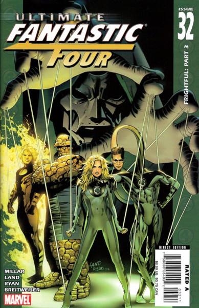 USA ULTIMATE FANTASTIC FOUR # 32 | 75960605499203211 | MARK MILLAR - GREG LAND | Universal Cómics