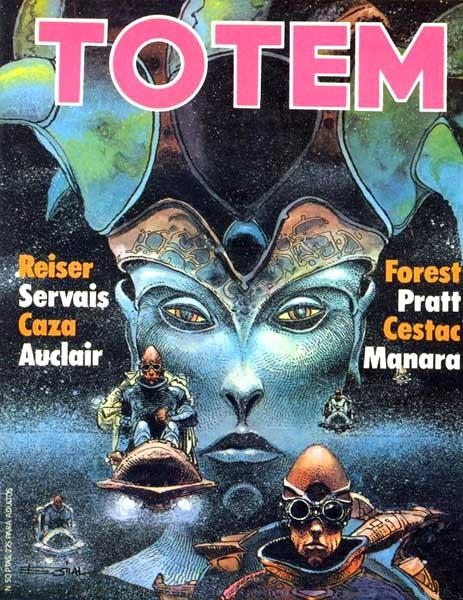 TOTEM NUEVA FRONTERA # 50 | 977021239000800050 | AUCLAIR - JEAN-CLAUDE SERVAIS - GERARD DEWAMME -  MILO MANARA - CAZA - REISER - JEAN-CLAUDE FOREST - | Universal Cómics