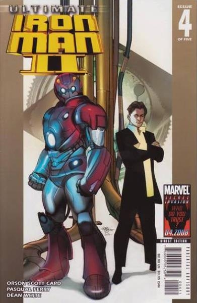 USA ULTIMATE IRON MAN II # 04 | 75960605750400411 | ORSON SCOTT CARD - PASQUAL FERRY | Universal Cómics