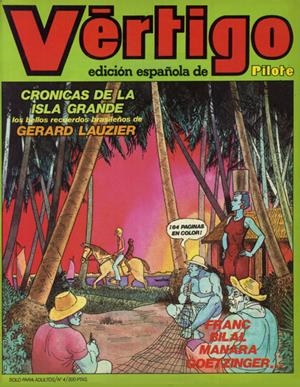 VÉRTIGO EDICIÓN ESPAÑOLA DE PILOTE # 04 | 977021239200200004 | ENKI BILAL - MILO MANARA - COUCHO - TARTEMPION - ANNIE GOETZINGER - REGIS FRANC - LAUZIER - REGIS FR