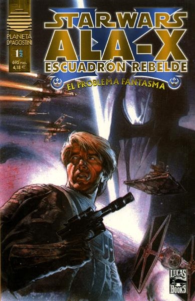 COLECCIÓN COMPLETA STAR WARS ALA-X ESCUADRÓN REBELDE PROBLEMA FANTASMA | 135036 | MICHAEL A. STACKPOLE - DARKO MACAN - EDVIN BIUKOVIC - MATHIEU LAUFFRAY | Universal Cómics