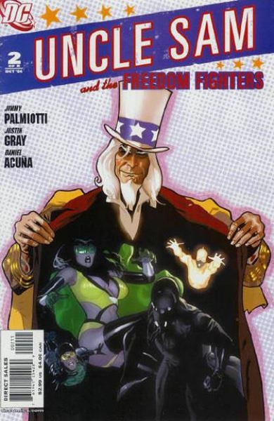 USA UNCLE SAM AND THE FREEDOM FIGHTERS VOL 1 # 02 | 76194125428900211 | JIMMY PALMIOTTI - JUSTIN GRAY - RENATO ARLEM | Universal Cómics