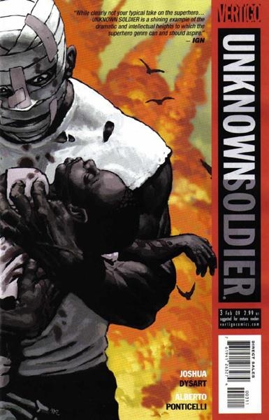 USA UNKNOWN SOLDIER VOL 4 # 03 | 76194126327400311 | JOSHUA DYSART - ALBERTO PONTICELLI | Universal Cómics