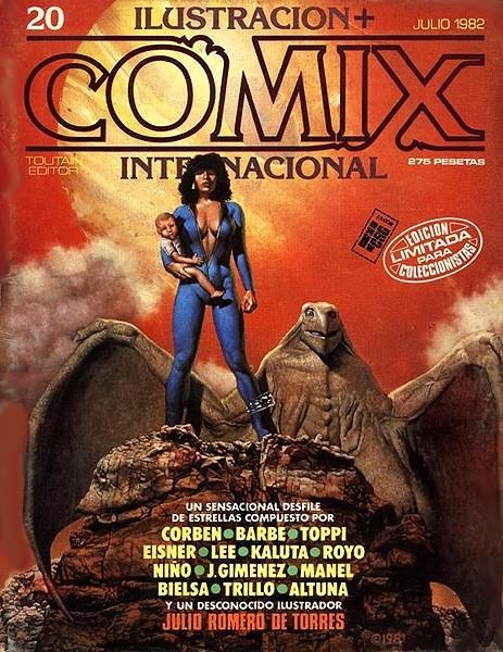 COMIX INTERNACIONAL # 20 | 17747 | BARBE - F. MORENO SANTABARBARA - SERGIO TOPPI - WILL EISNER - ALEX NIÑO - RICARDO BARREIRO - JUAN GI | Universal Cómics