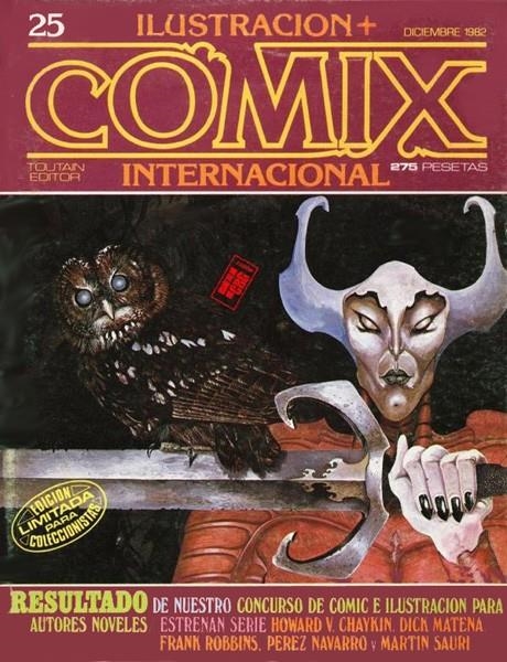 COMIX INTERNACIONAL # 25 | 17752 | WILL EISNER - RICARDO BARREIRO - JUAN GIMÉNEZ -  BARBE - HOWARD CHAYKIN - DICK MATENA - FRANK ROBBIN