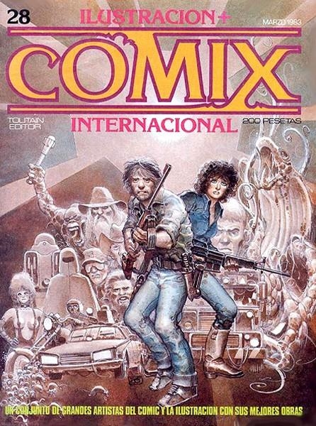 COMIX INTERNACIONAL # 28 | 17755 | F. MORENO SANTABARBARA  - WILL EISNER - RICARDO BARREIRO - JUAN GIMÉNEZ -  FRANK ROBBINS - HOWARD CH