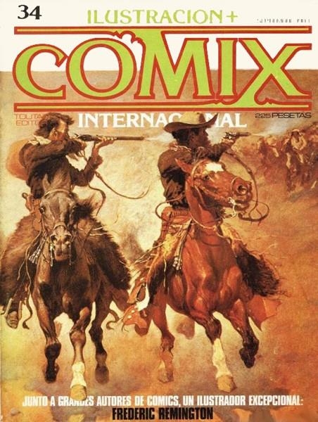 COMIX INTERNACIONAL # 34 | 17761 | WILL EISNER - RAFAEL ESTRADA - BARTOLOME SEGUI - JUAN NUÑEZ -  OTTAVIO DE ANGELIS - FRANCO SAUDELLI | Universal Cómics