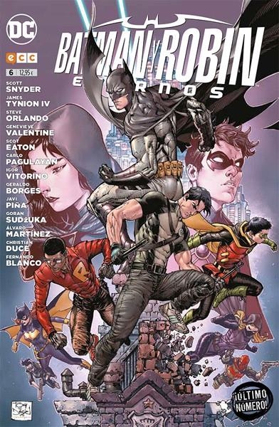 BATMAN Y ROBIN ETERNOS # 06 | 9788416840199 | ÁLVARO MARTÍNEZ - FERNANDO BLANCO - GORAN SUDŽUKA - JAMES TYNION IV - SCOT EATON - SCOTT SNYDER