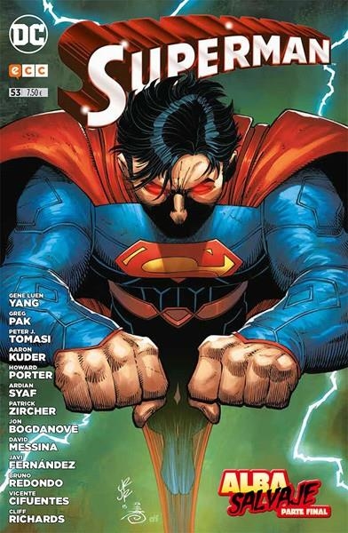 SUPERMAN # 53 | 9788416840274 | DAVID MESSINA - HOWARD PORTER - JAVI FERNANDEZ - PATRICK ZIRCHER - PETER TOMASI - VICENTE CIFUENTES | Universal Cómics