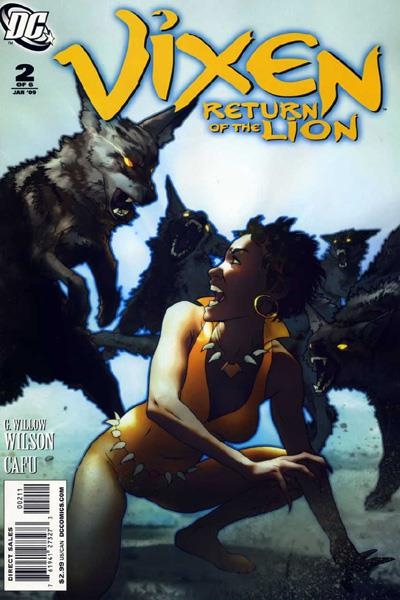 USA VIXEN : RETURN OF THE LION # 02 | 76194127327300211 | G. WILLOW WILSON - CAFU | Universal Cómics
