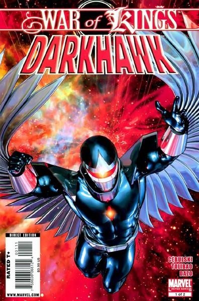 USA WAR OF KINGS : DARKHAWK # 02 | 75960606612400111 | C.B. CEBULSKI -  BONG DAZO