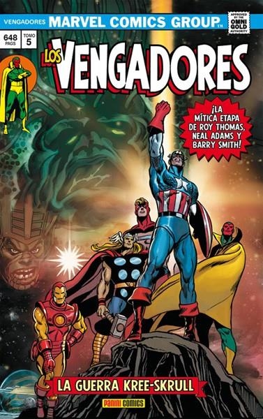 VENGADORES OMNIGOLD # 05 LA GUERRA KREE-SKRULL | 9788490946695 | ROY THOMAS - NEAL ADAMS - BARRY WINDSOR SMITH - STEVE ENGLEHART - VARIOS AUTORES