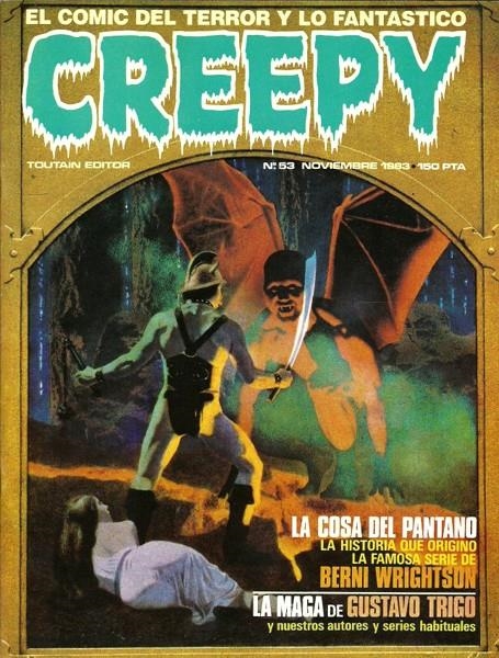 CREEPY VOLUMEN I # 53 | 17858 | GUSTAVO TRIGO - JORDI BERNET - LEO DURAÑONA - ROMERO - BERNIE WRIGHTSON - DONNE AVENELL - ENRIQUE SA