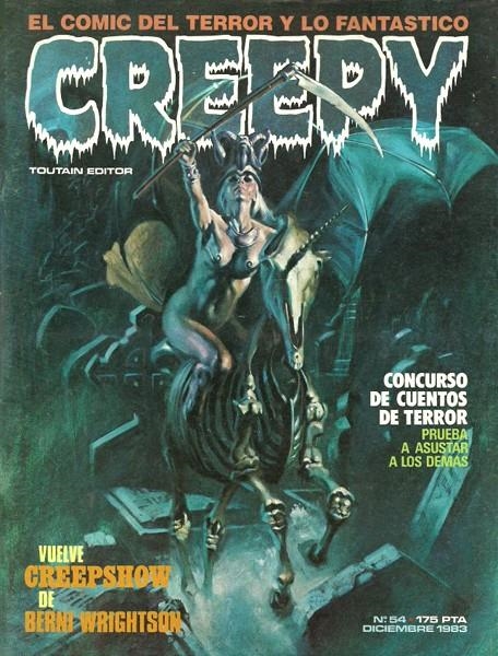 CREEPY VOLUMEN I # 54 | 17859 | AURALEON - JORDI BERNET - ROMERO - GUSTAVO TRIGO - GERRY BOURDREAU - ENRIQUE SÁNCHEZ ABULI - EUGENIO