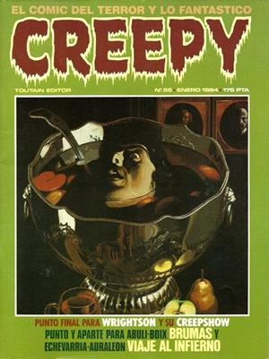 CREEPY VOLUMEN I # 55 | 17860 | JOAN BOIX - JORDI BERNET - GUSTAVO TRIGO - ROMERO - ALEX NIÑO - AURALEON - ENRIQUE SÁNCHEZ ABULI - G