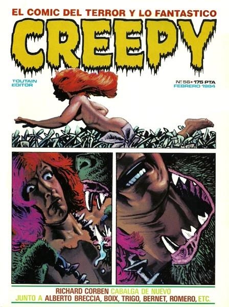 CREEPY VOLUMEN I # 56 | 17861 | RICHARD CORBEN - AURALEON - ALBERTO BRECCIA - ROMERO - GUSTAVO TRIGO - JOAN BOIX - JORDI BERNET - DO