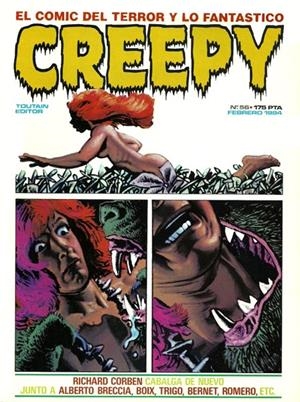 CREEPY VOLUMEN I # 56 | 17861 | RICHARD CORBEN - AURALEON - ALBERTO BRECCIA - ROMERO - GUSTAVO TRIGO - JOAN BOIX - JORDI BERNET - DO