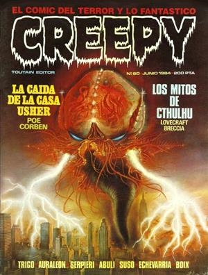 CREEPY VOLUMEN I # 60 | 17865 | ALBERTO BRECCIA - JOAN BOIX - AURALEON - GUSTAVO TRIGO - ENRIQUE SÁNCHEZ ABULI - CARLOS ECHEVARRIA -