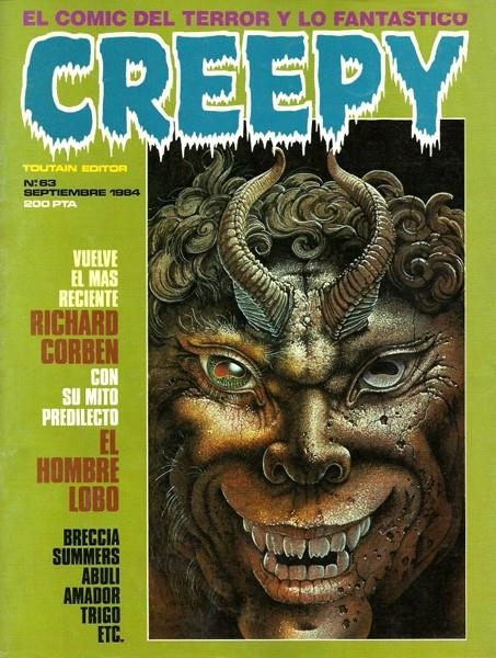 CREEPY VOLUMEN I # 63 | 17868 | ROMERO - AMADOR GARCIA - ALBERTO BRECCIA - RICHARD CORBEN - LEO SUMMERS - G. LEVIS - MARTIN PASKO -