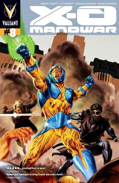 USA X-O MANOWAR # 08 | 137106 | ROBERT VENDITTI - LEE GARBETT - STEFANO GAUDIANO | Universal Cómics