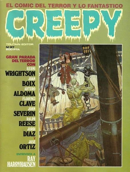 CREEPY VOLUMEN I # 67 | 17872 | JOHN SEVERIN - CARMINE INFANTINO - JOSE ORTIZ - ALDOMA PUIG - JOHN JACOBSON - ANTONIO SEGURA - GERRY