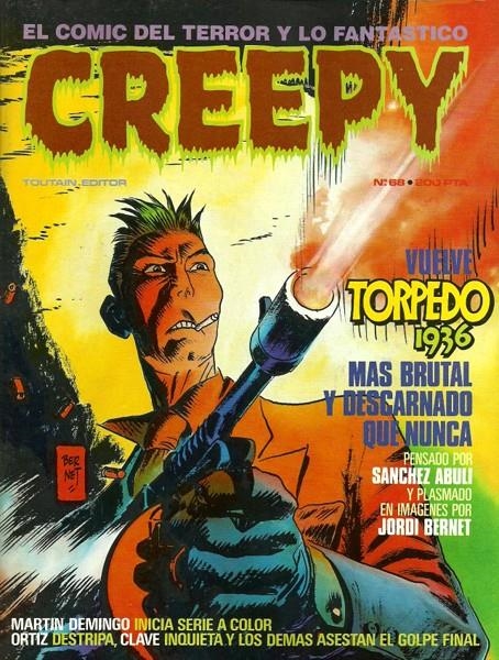 CREEPY VOLUMEN I # 68 | 17873 | JORDI BERNET - FLORENCI CLAVE - JOSE ORTIZ - ALEX TOTH - RAUL MARTIN DEMINGO - JORDI BERNET - NICOLA