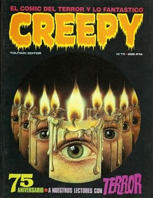 CREEPY VOLUMEN I # 75 | 17880 | JOSE ORTIZ - TONI MENA - JOAN BOIX - FRANCISCO CUETO - ANTONIO SEGURA - FERNANDO MUÑOZ ARAUJO - ENRI