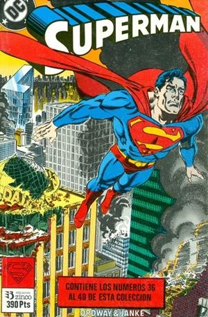 RETAPADO SUPERMAN # 16 (36-40) VOLUMEN I | 137220 | JOHN BYRNE -  JERRY ORDWAY - PAUL KUPPERBERG