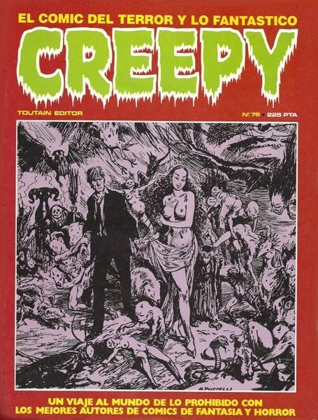 CREEPY VOLUMEN I # 76 | 17881 | FLORENCI CLAVE - ALEX TOTH - JOSEP MARIA BEROY - ANDREAS - CASTRILLO - MARC MATEU - GUIDO BUZZELLI