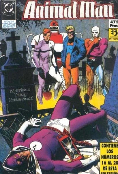 RETAPADO ANIMAL MAN # 04 (16-20) | 137246 | GRANT MORRISON  - CHAS TROUG - DOUG HAZLEWOOD | Universal Cómics