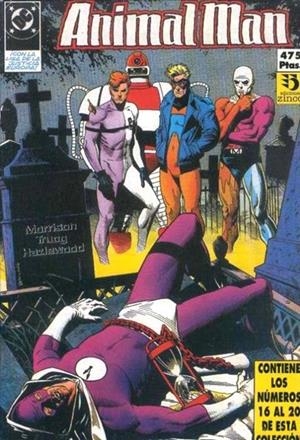 RETAPADO ANIMAL MAN # 04 (16-20) | 137246 | GRANT MORRISON  - CHAS TROUG - DOUG HAZLEWOOD