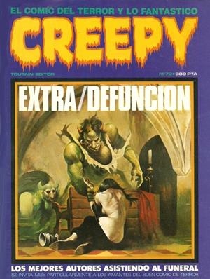 CREEPY VOLUMEN I # 79 | 17884 | SANJULIAN - JOSE MARIA CARDONA - JOSE ORTIZ - MIKE HOFFMAN - MIKE PLOOG - RICHARD CORBEN - ANDRES MA
