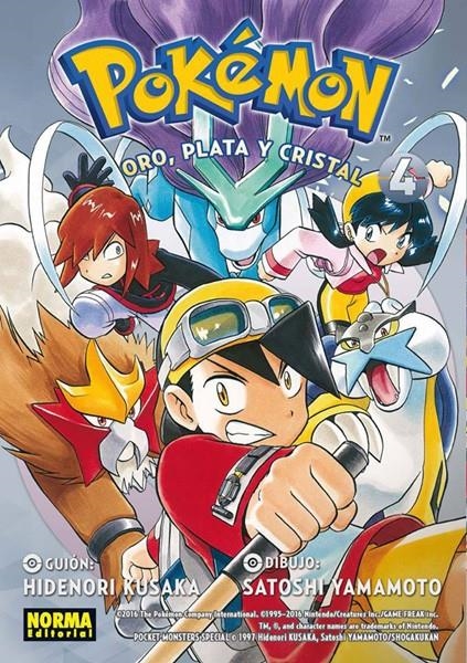 POKÉMON # 08 ORO, PLATA Y CRISTAL 4 | 9788467923308 | HIDENORI KUSAKA - MATO | Universal Cómics