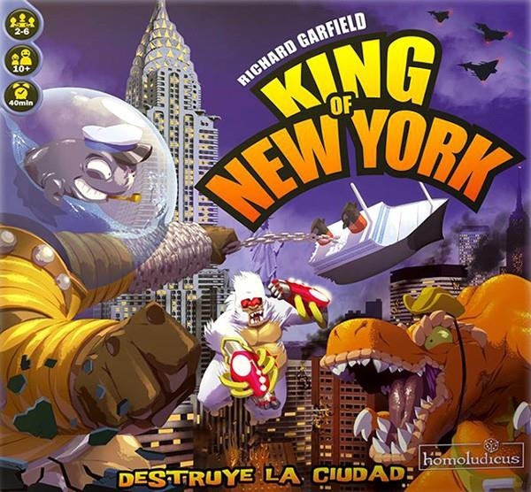 KING OF NEW YORK JUEGO DE TABLERO | 8436017223422 | RICHARD GARFIELD | Universal Cómics